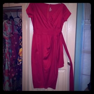 Pinup Couture Ava Red Satin